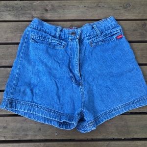 Vintage High Waisted Jean Shorts!